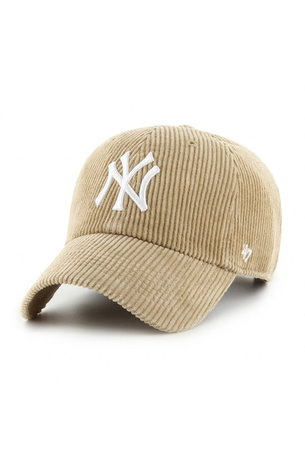 Cappello New York Velluto Beige