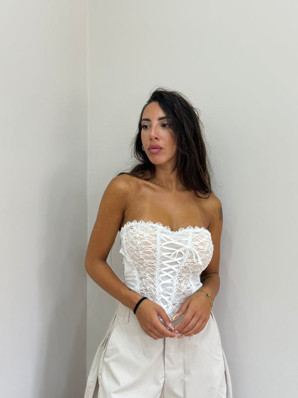 Corsetto Elisa White