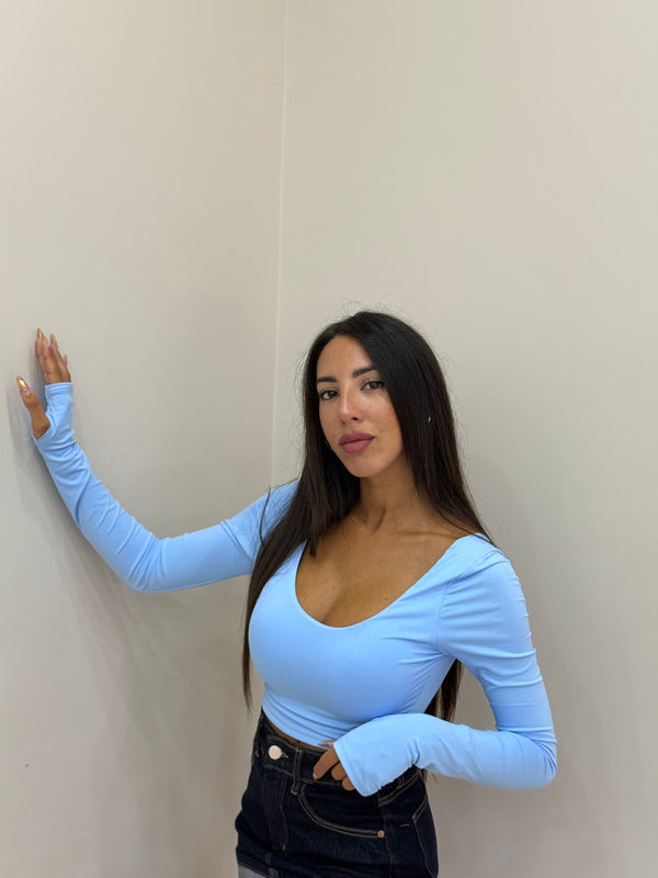 Maglia Lucy Celeste