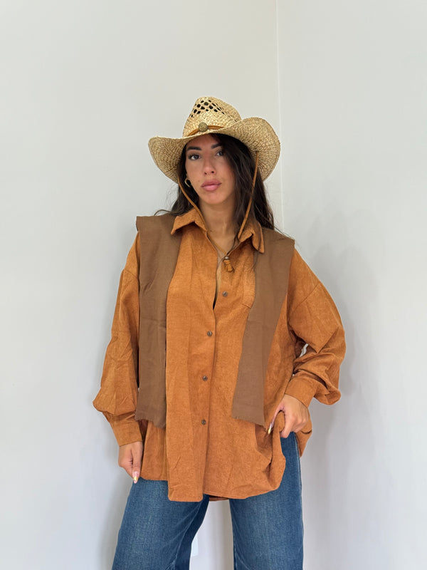 Camicia Safari Orange