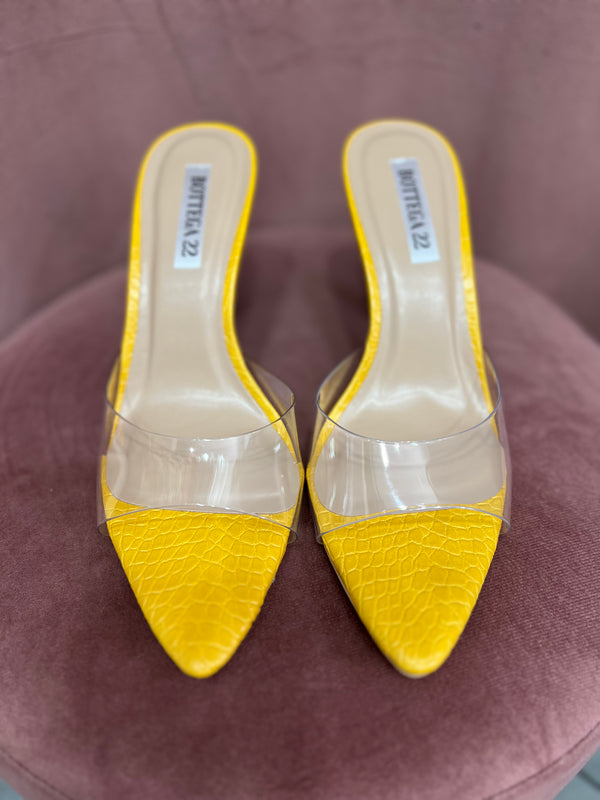 Décolleté Piton Yellow