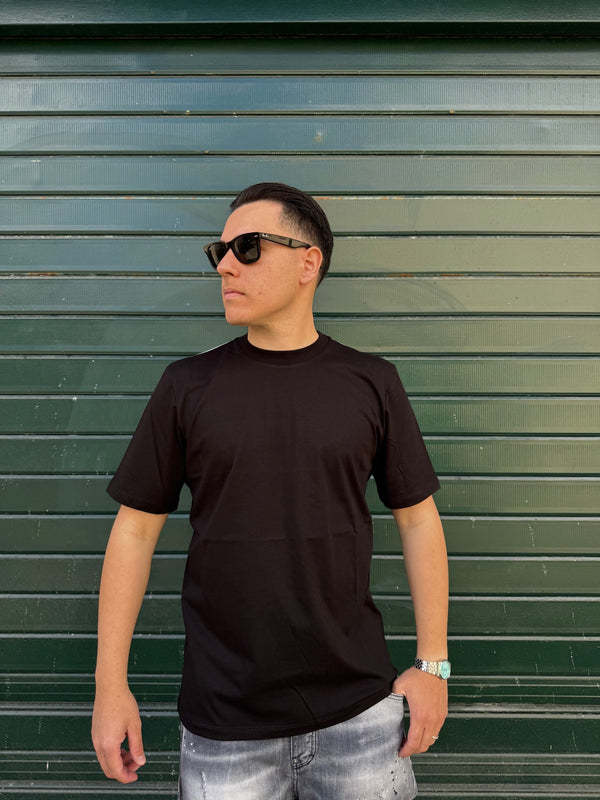 T-Shirt M9P 2821 nero/beige